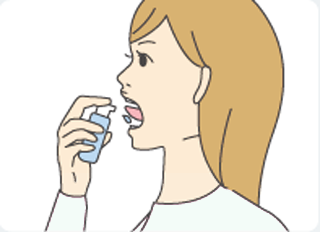舌下免疫療法投薬イメージ